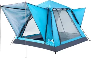 NIEH Backpacking Tents, Pop Up Tent, for 3-4 People Automatic Camping Waterproof Tent, for Camping and Beach
