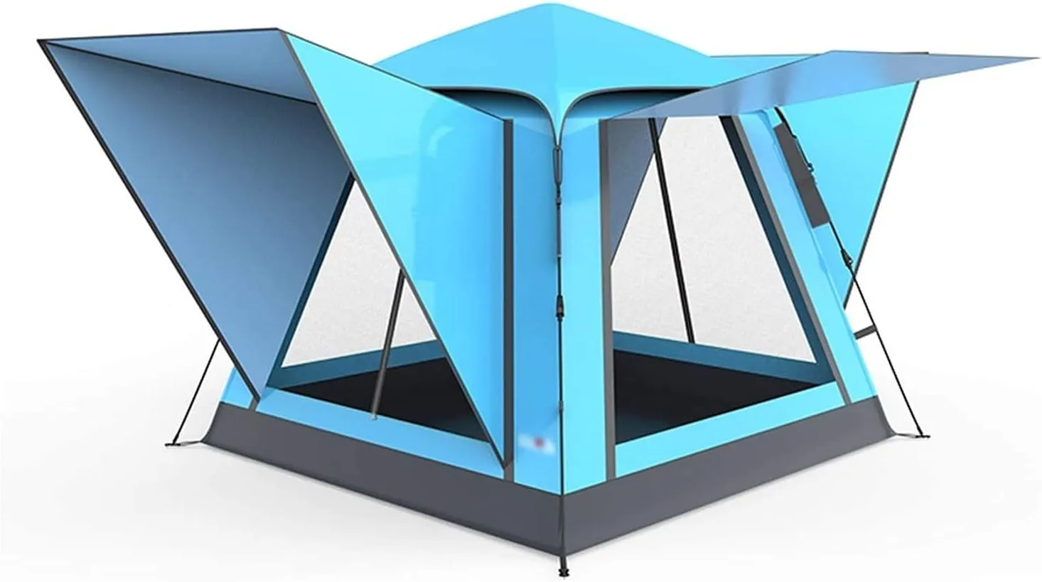 NIEH Tent 4-6 Person Big Camping Automatic Tent Double Layer Waterproof Travel Tents for Family Party Travel Fishing Outdoor