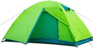 NIEH Tent Double People Double Layer Water-Resistant Protection Portable Camping Tent,Green Automatic Camping Tent