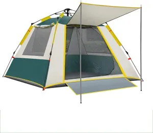 NIEH Tent,Family Hiking Waterproof Camping Tent,Outdoor Ventilation 1-2 People Blue 83x55inch