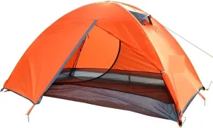 NIEH Tents for Camping New Backpack Type Light Camping Tent Double Layer Glass Fiber Portable Travel Tent with Handbag
