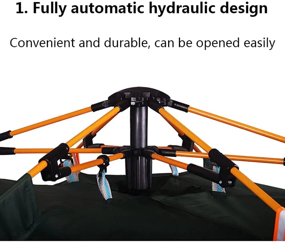NIEH Tents Instant Pop Up Family Camping for 2-3 3-4Persons, Quick Set up for Camping, Hiking, Fishing
