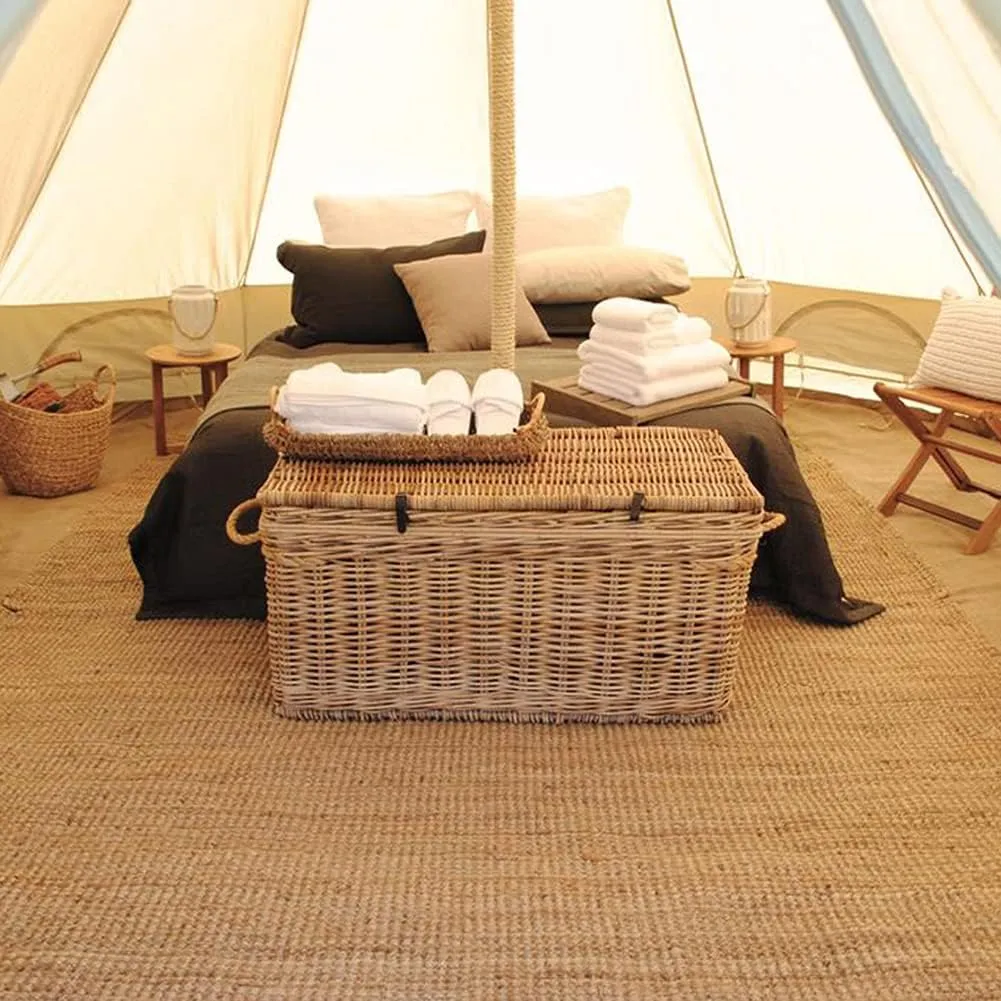 NIEH Yurt Tent Large Camping Tent 5-8 Persons Outdoor Indian Bell Tent Family Tents for Family Self-Driving Travel Hiking