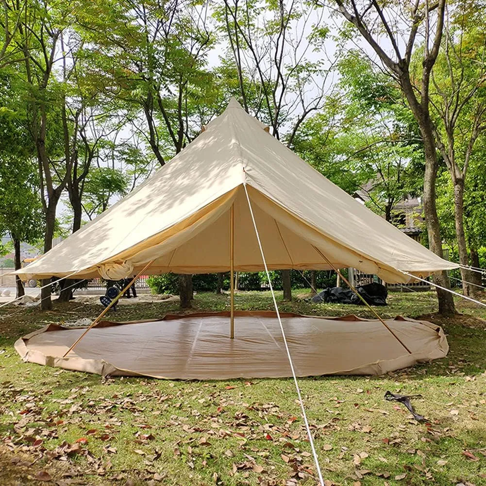 NIEH Yurt Tent Large Camping Tent 5-8 Persons Outdoor Indian Bell Tent Family Tents for Family Self-Driving Travel Hiking
