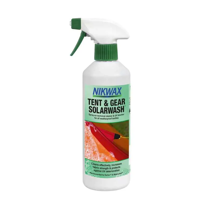 Nikwax Tent and Gear SolarWash Spray On (500ml)