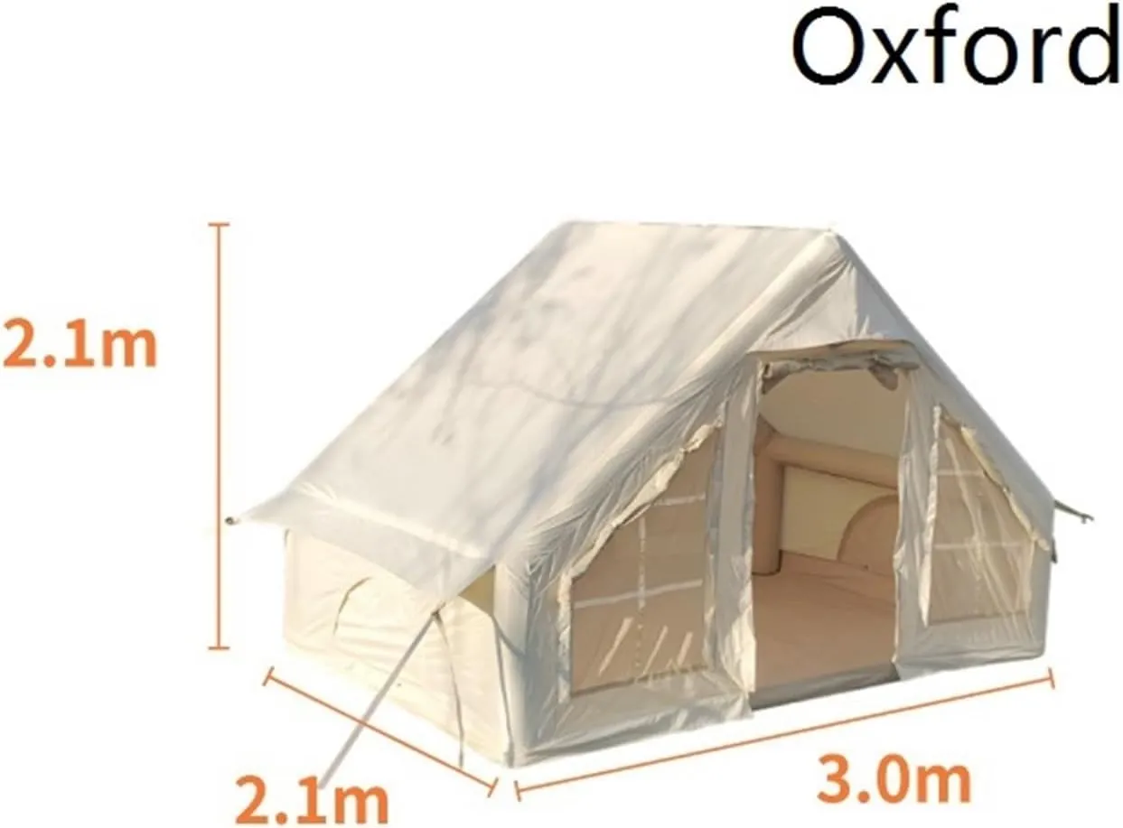 No Need to Build Quick-Open Inflatable Tent Portable Double-Layer Rainproof Travel Camping