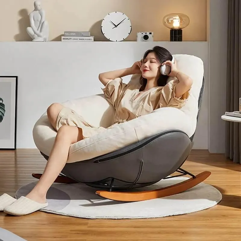 Nordic Rocking Chair - Cloud Comfort Design