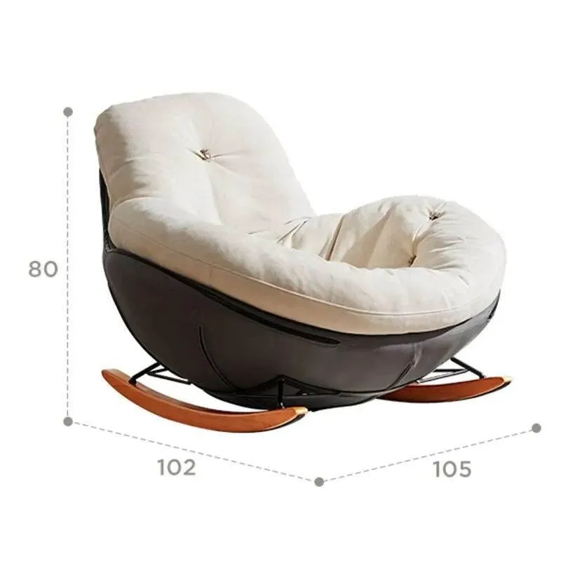 Nordic Rocking Chair - Cloud Comfort Design
