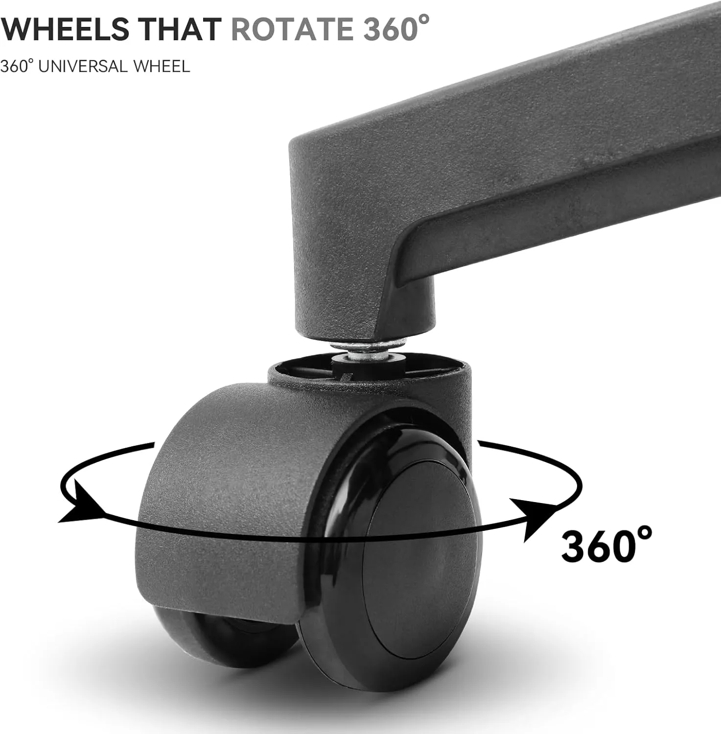 Office Chair, Ergonomic Mid-Back Mesh Desk Chair with Lumbar Support, Adjustable Height Computer Chair with Rolling Wheels Design,Comfy Armrest for Work, Study, Gaming, Light Gray