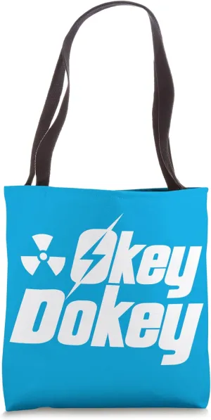 Okey Dokey Fallout Radioactive Radiation Nuclear Symbol Tote Bag