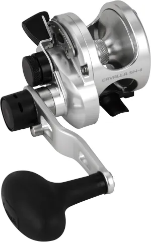 Okuma Cavalla 2 Speed Aluminum Frame Lever Drag Reel, CAV-5NII