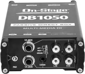 On-Stage DB1050 Passive Multi-Media DI Box