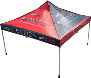 Orion Pop-Up Canopy Tent 10x10ft – Waterproof Shelter with UV Protection, Heavy-Duty Frame, Quick Setup for Camping, Beach, Festivals, and Tailgating, Ideal for Portable Shade and Weather Protection