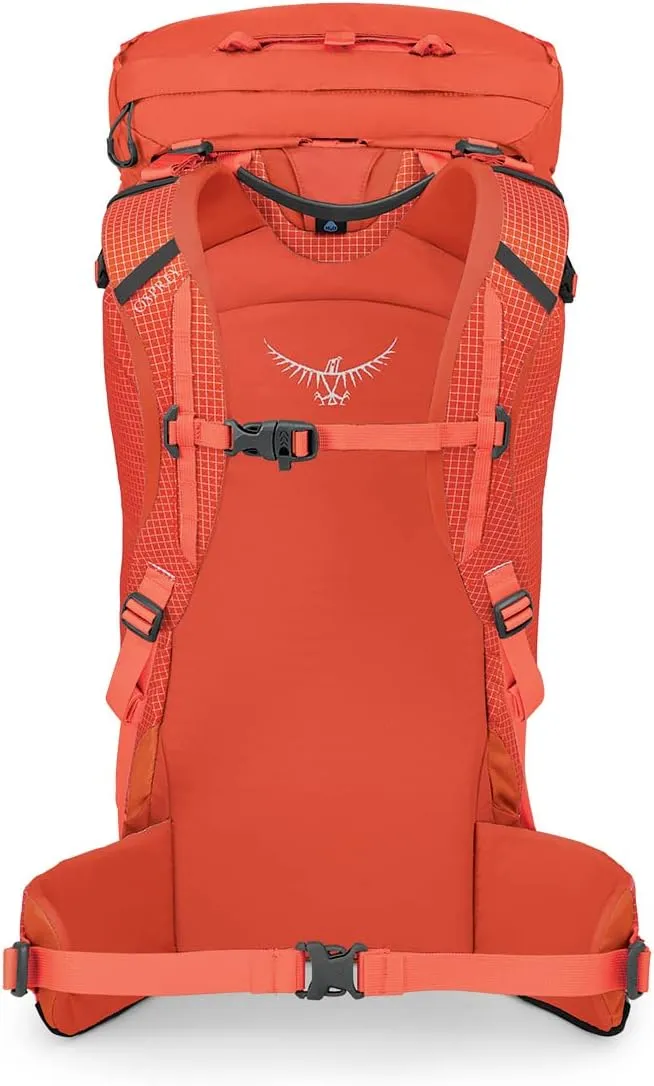 Osprey Mutant 38L Climbing and Mountaineering Unisex Backpack, Mars Orange, M/L
