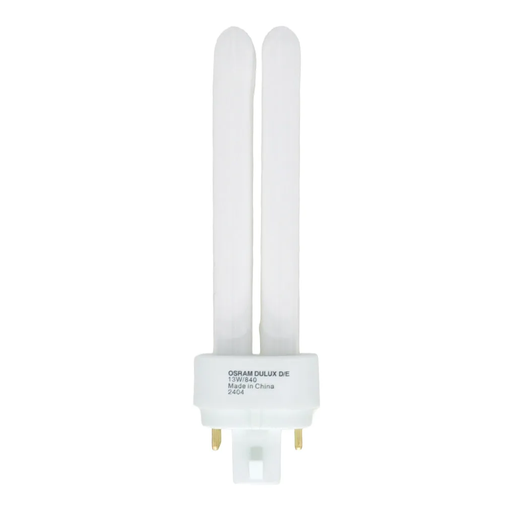 OSRAM DULUX D/E Compact Fluorescent Light Bulb G24q-1 13W/840
