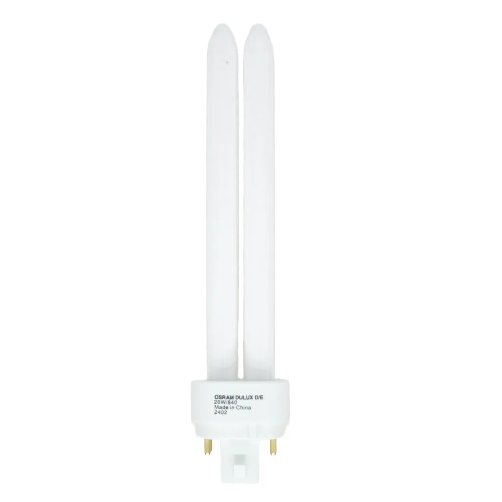 OSRAM DULUX D/E Compact Fluorescent Light Bulb G24q-3 26W/840