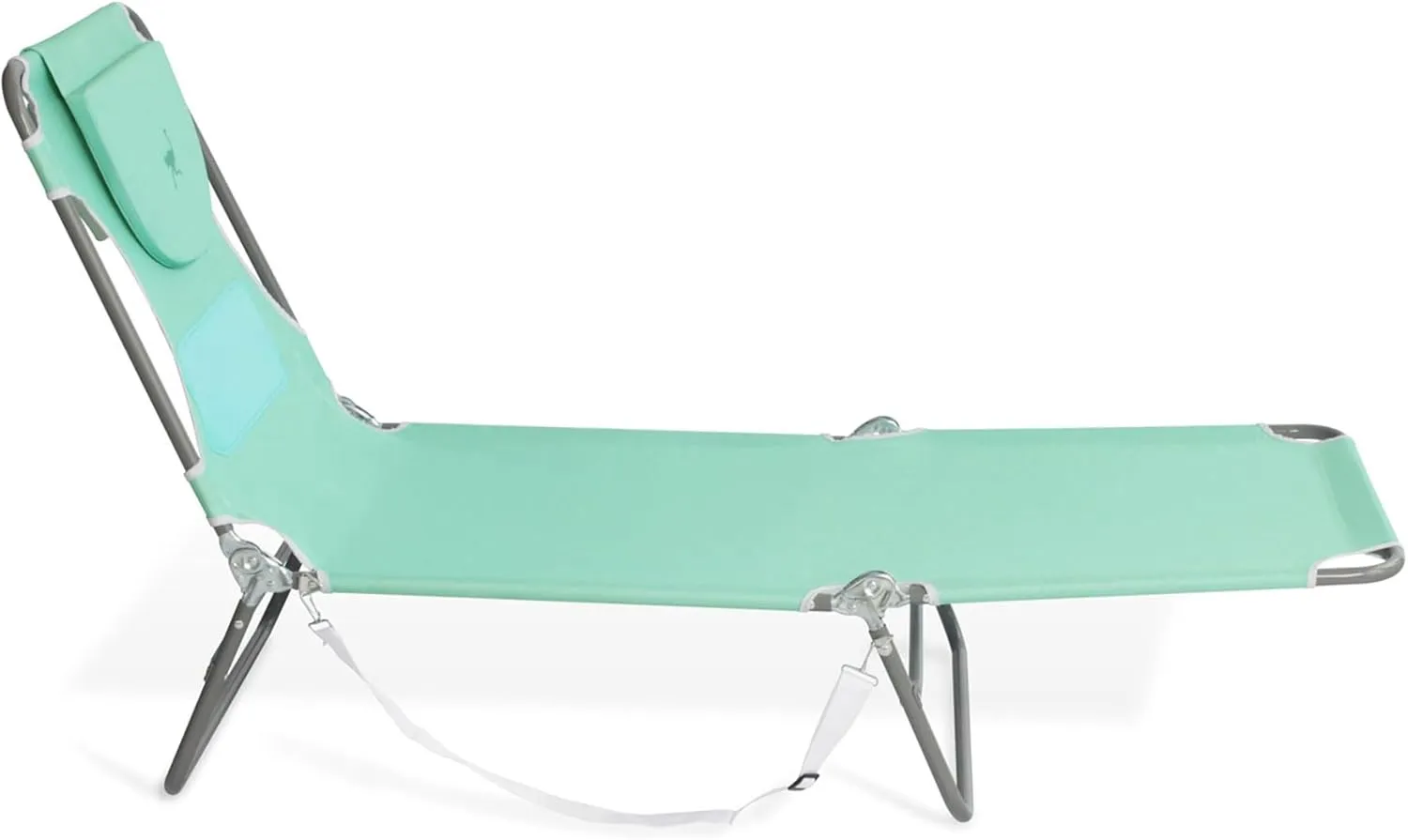 Ostrich Ladies Comfort Lounger with Chest Support, Portable Reclining Outdoor Patio Beach Lawn Camping Pool Tanning Chair, Teal