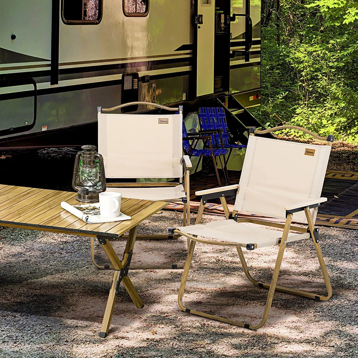 Outdoor Camping Chair, Portable Lightweight Folding Armchairs for Festivals, Fishing, Beach and Hiking