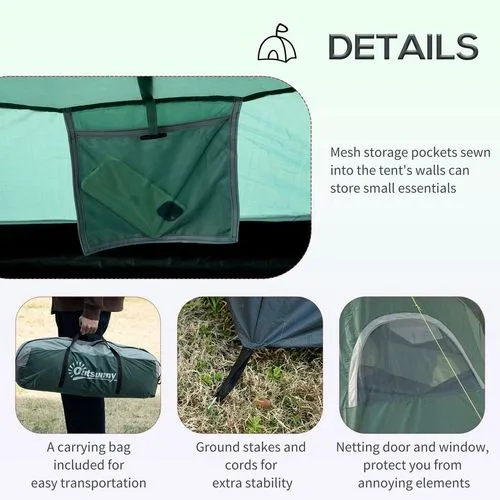 Outdoor Camping Tent – Large 5-6 Person Family Tent with Waterproof Design