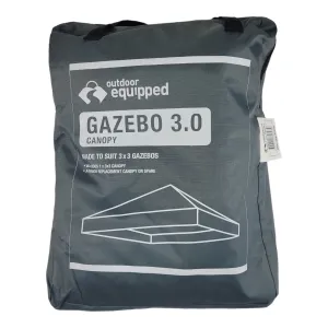 Outdoor Equipped Gazebo 3.0 Canopy