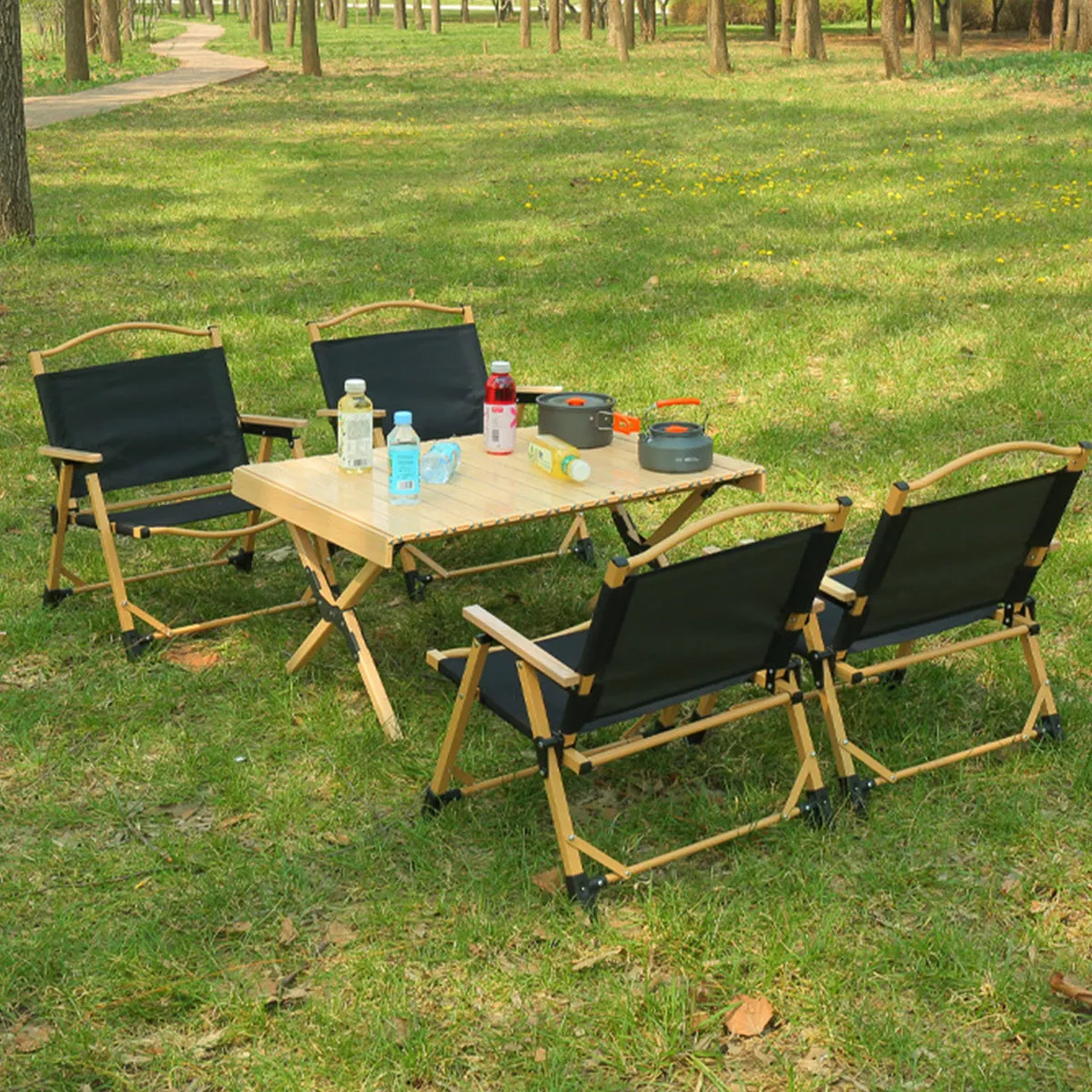 Outdoor Folding Chair Portable Camping Seat Compact Foldable Chair for Picnic