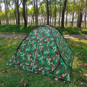 Outdoor Instant Setup camo Wire Tent, pop-up Camping Beach shelter, Portable Sun Shade for Fishing