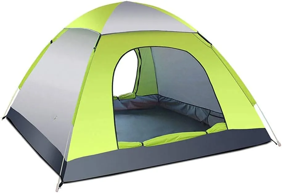Outdoor Large Space 3-4 People Tent Bedroom Tent Festival Essential Bedroom Family Dome Tent, 100% Waterproof Camping Tent Sewn in Groundsheet，for Beachamping，290 * 200 * 130Cm