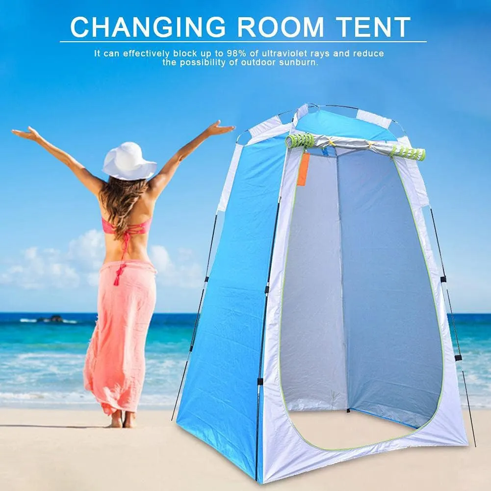 Outdoor Privacy Tent Portable Toilet Pop-Up Tent Shower Tent for Fishing, Hiking, Beach, Festival, Outdoor Changing Room Canopy, Easy Set Up - Fits 1 Person
