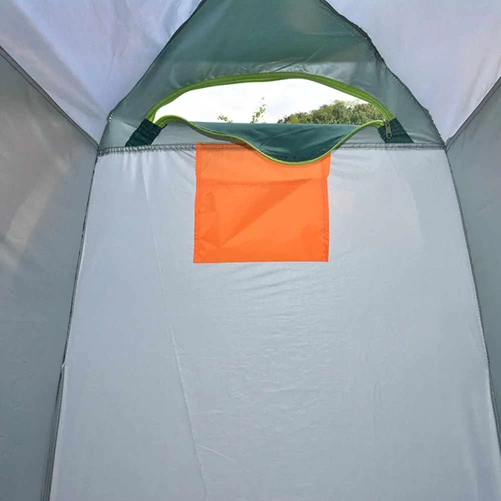 Outdoor Privacy Tent Portable Toilet Pop-Up Tent Shower Tent for Fishing, Hiking, Beach, Festival, Outdoor Changing Room Canopy, Easy Set Up - Fits 1 Person