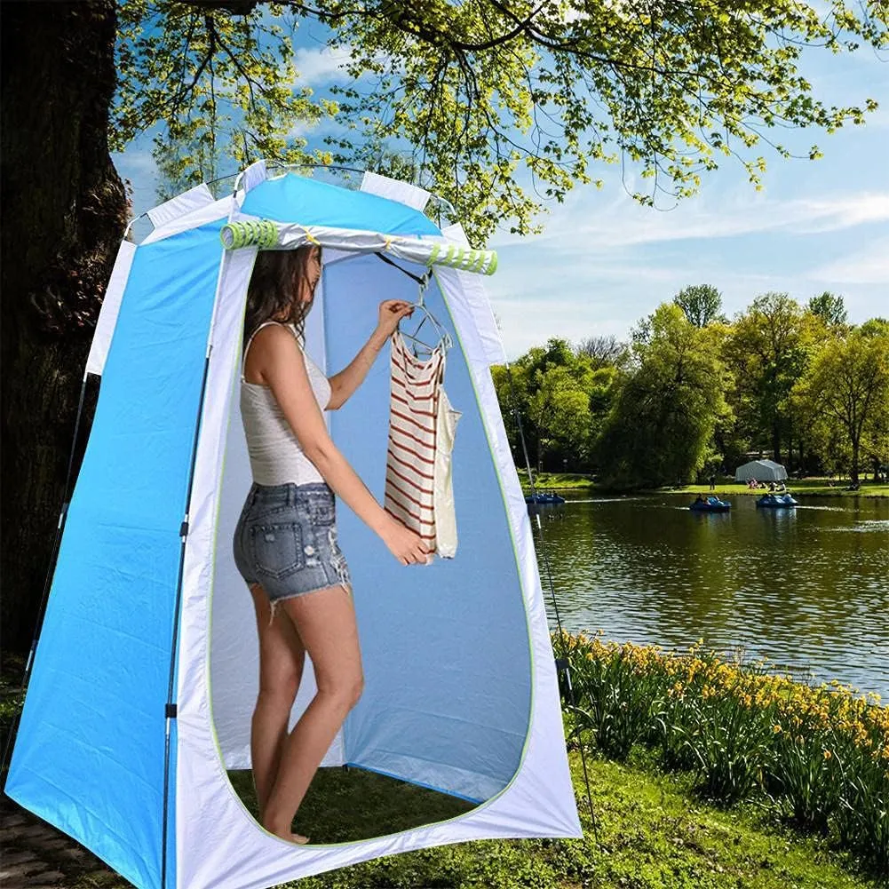 Outdoor Privacy Tent Portable Toilet Pop-Up Tent Shower Tent for Fishing, Hiking, Beach, Festival, Outdoor Changing Room Canopy, Easy Set Up - Fits 1 Person