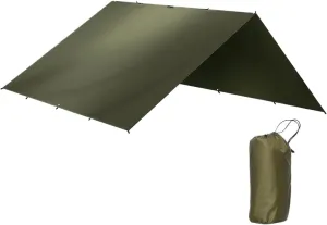 Outdoor Travel Tarp Tent Camping Outdoor Hiking Backpacking Tent Tarp Camping Tourist Beach Sun Shelter Suitable for Outdoor Family Camping, Fishing(C)