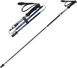 Outdoors Carbon Fiber Trekking Poles - Lightweight and Compact Hiking Sticks with Quick Lock System and Adjustable Wrist Straps, Telescopic, Collapsible, Ultralight for Hiking, Cam