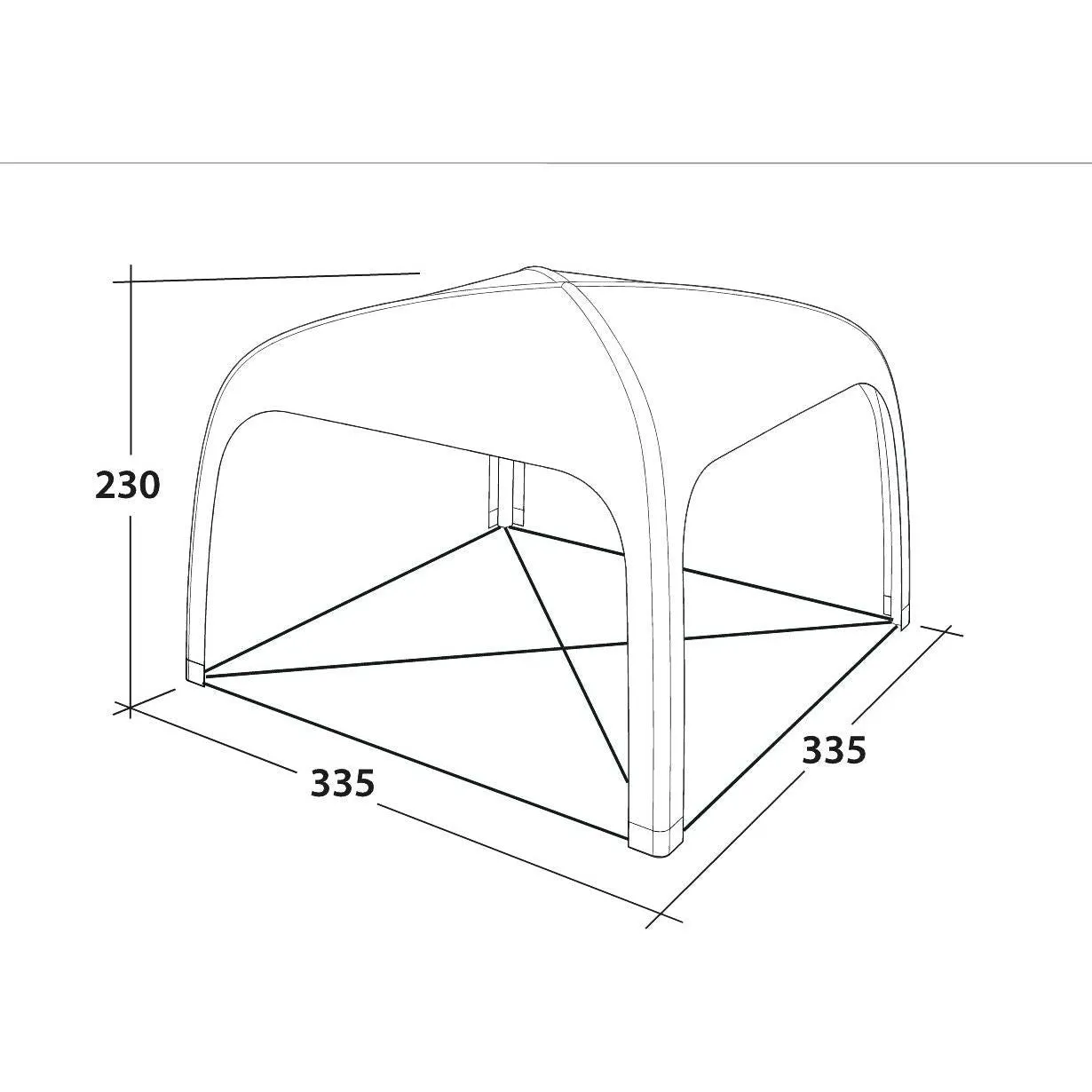 Outwell Air Shelter  Inflatable Shelter