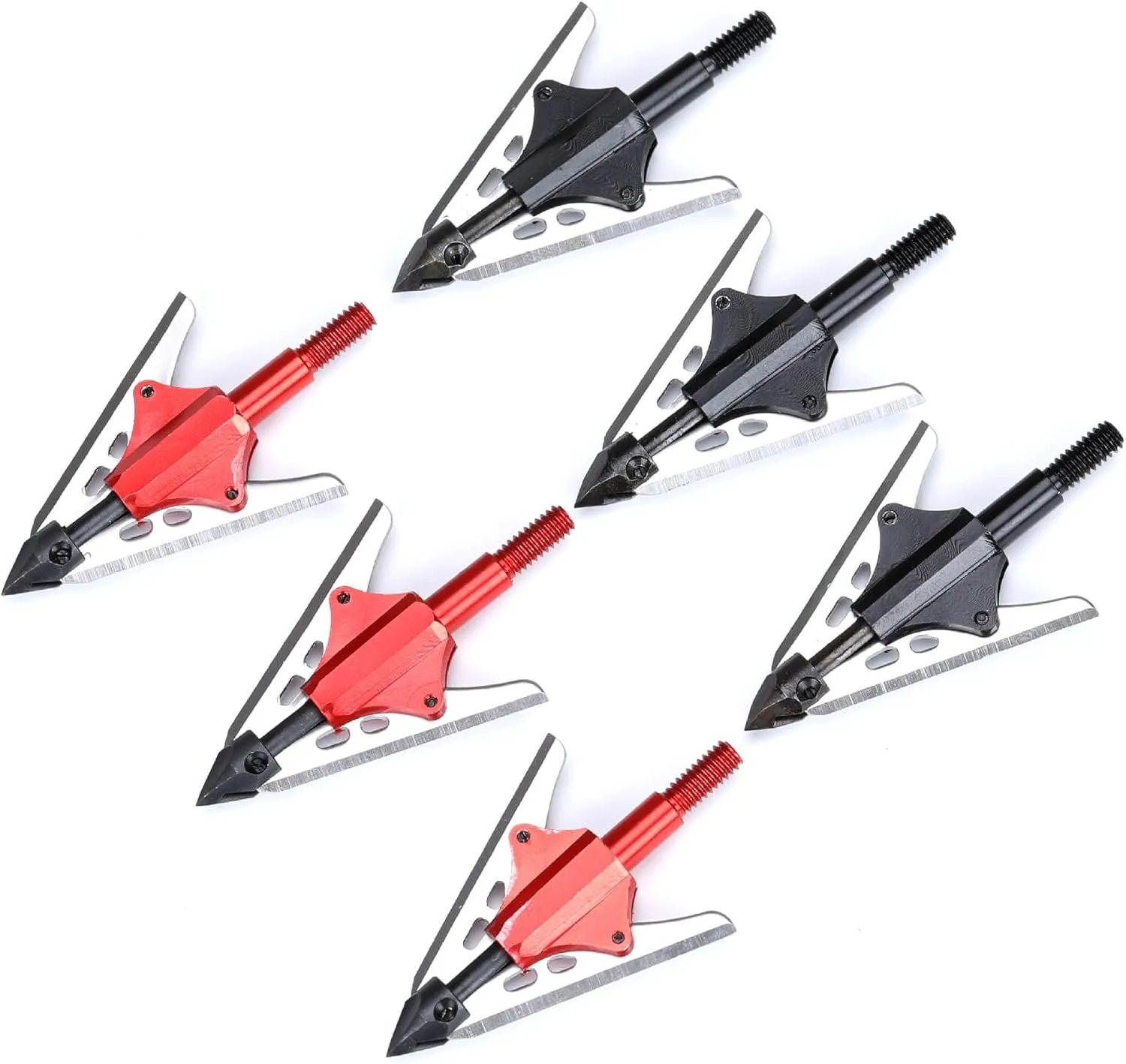 Pack of 3 Replacement New BloodRunner Broadheads 100Gr 2 Spring Slide Retractable Blade Arrow Tips