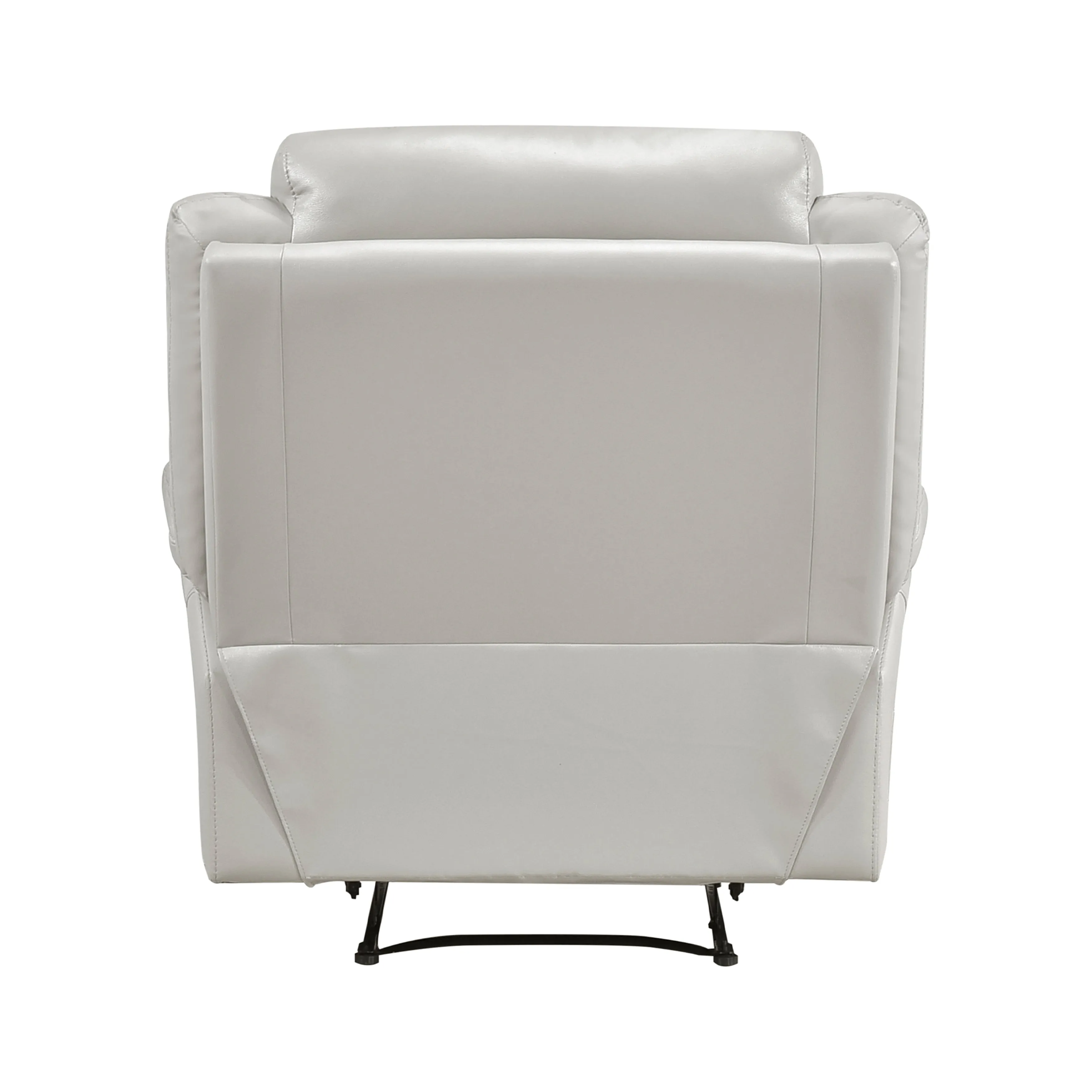 Papyrus Leather Match Manual Reclining Chair