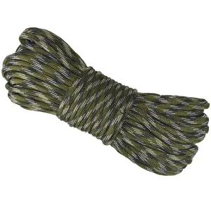 Parachute Cord 650lb 9 Strand | 550 Paracord 50 Feet Genuine Type III