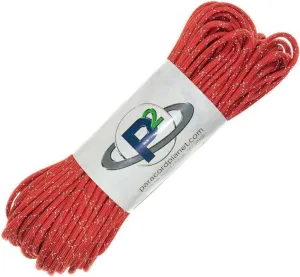 Paracord Planet 700lb Criss Cross Double-Reflective Paracord - 2 Bright Retro-Reflective Tracers for The Best in High-Visibility Cord - 100% Nylon Cord is Made in The USA