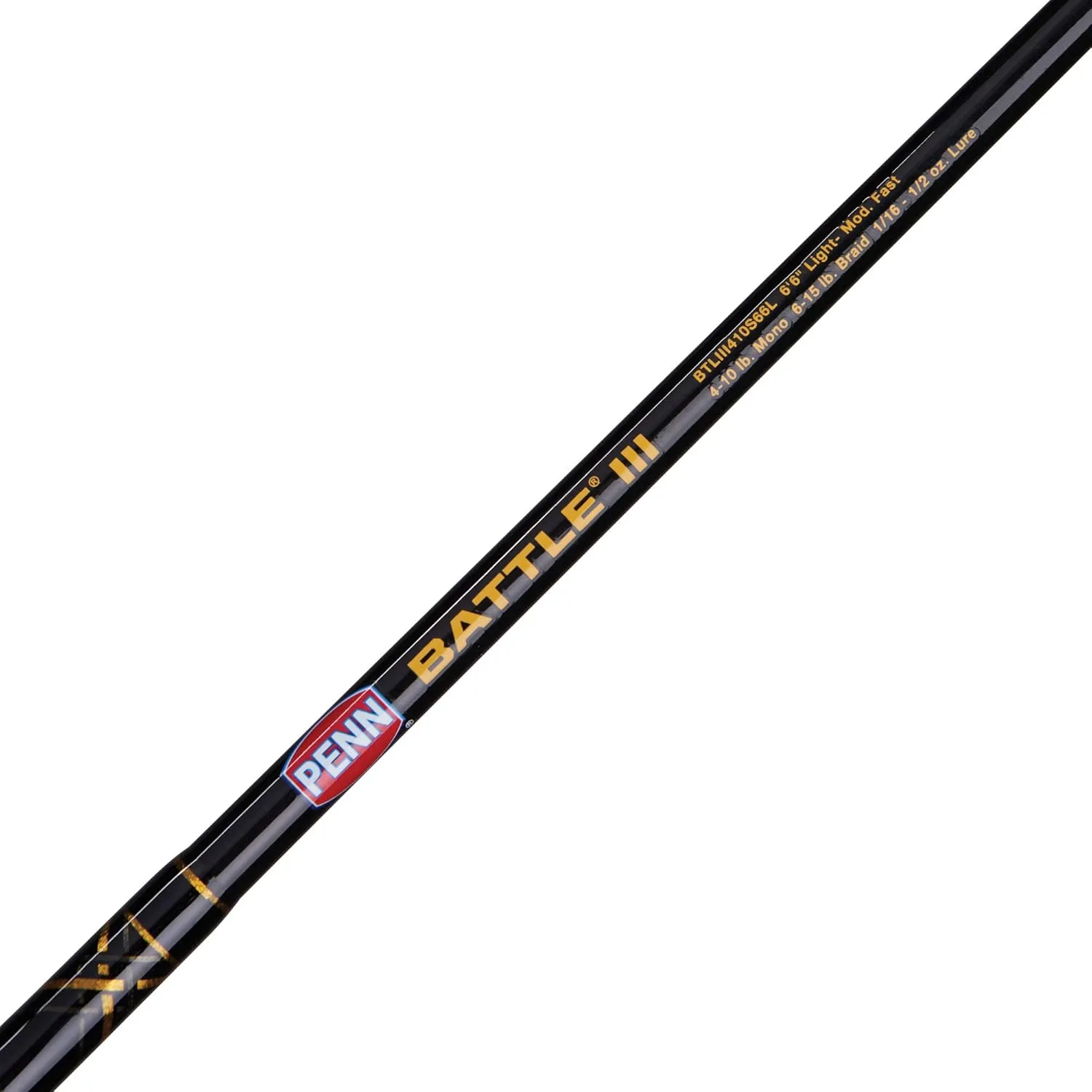 PENN Battle IV Spinning Reel and Fishing Rod Combo