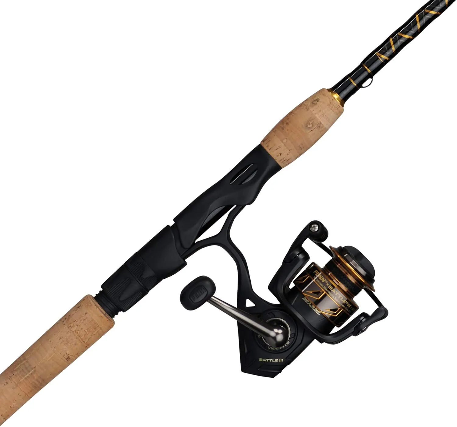 PENN Battle IV Spinning Reel and Fishing Rod Combo