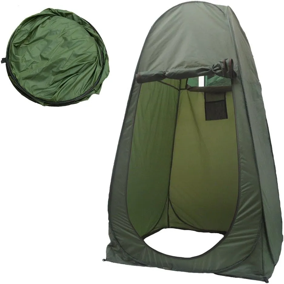 Pericross 4 Person Portable Waterproof Instant Pop Up Tent Camping Beach Shelter Canopy (Blue)