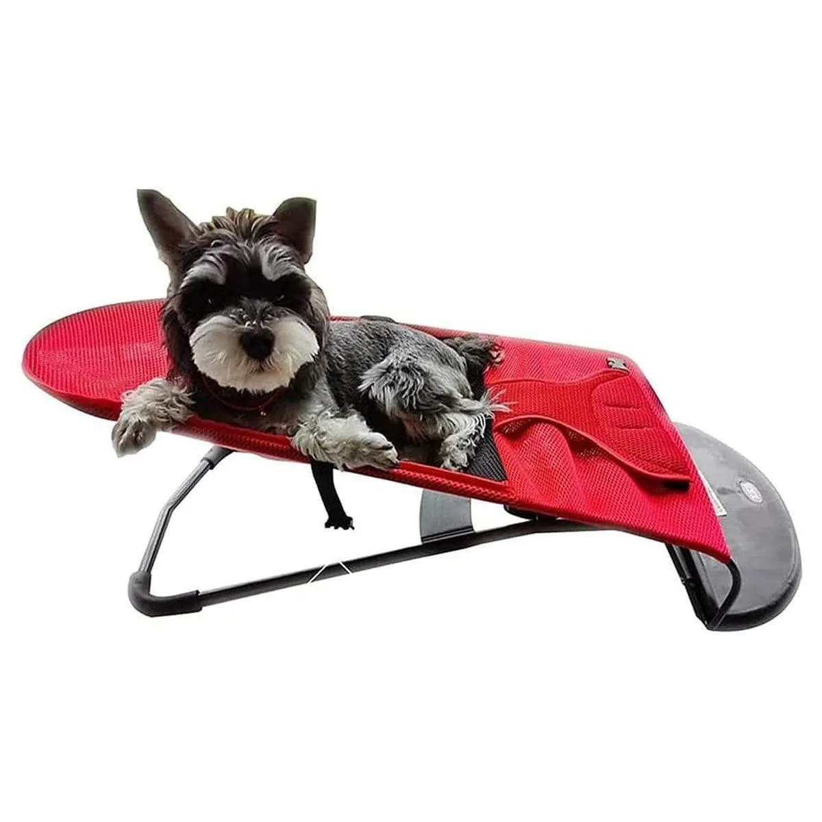 Pet Rocking Chair for Dogs Cats Foldable Pet Bed Portable Sleeping Lounger Chair