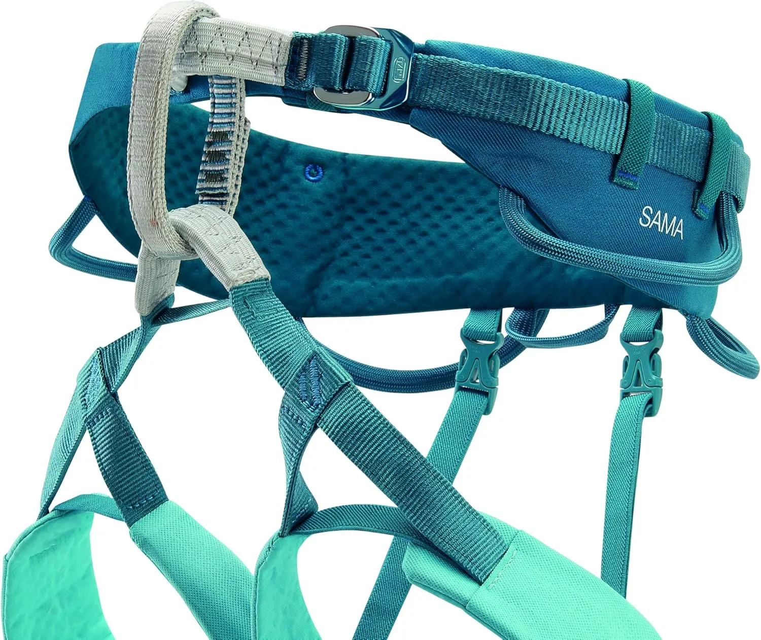 PETZL SAMA Unisex Harness - Rock Climbing Harness for the Gym, Crag, or Multi-Pitch Routes