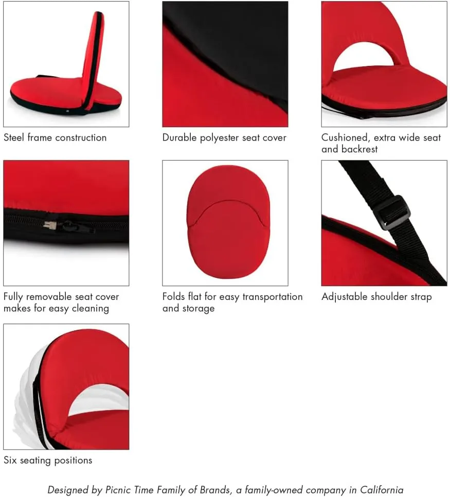 PICNIC TIME Buffalo Bills Oniva Seat - Red