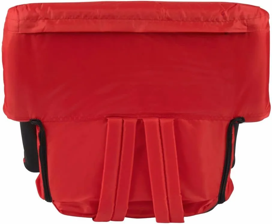 PICNIC TIME NHL Ventura Reclining Stadium Seat with Back Support - Bleacher Seat - Beach Floor Chair