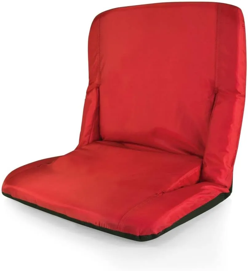 PICNIC TIME NHL Ventura Reclining Stadium Seat with Back Support - Bleacher Seat - Beach Floor Chair