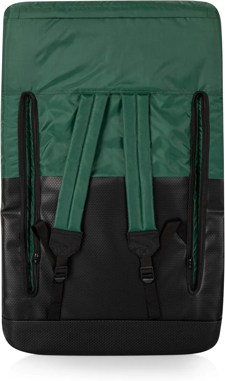 PICNIC TIME ONIVA - a Brand Ventura Reclining Stadium Seat with Back Support - Bleacher Seat - Beach Floor Chair, (Hunter Green)