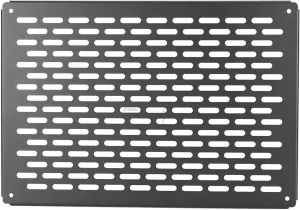 Pilipane Folding Table Unit Board Stainless Steel All Weather Mesh Design Portable Camping Accessory for Outdoor Enthusiasts Lightweight Compact Size 36x25cm
