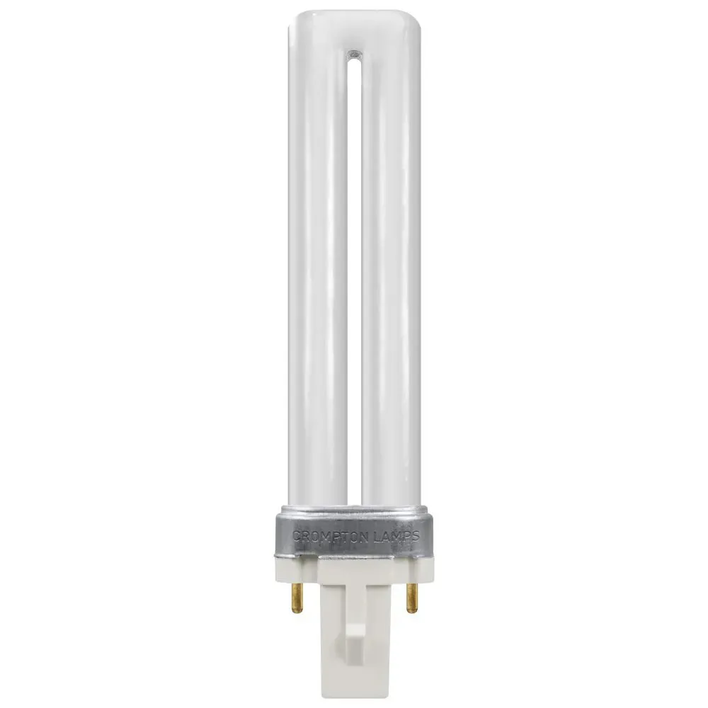 PLS 7w 240v 2 Pin G23 Bell Lighting 4000K/Cool White Compact Fluorescent Light Bulb
