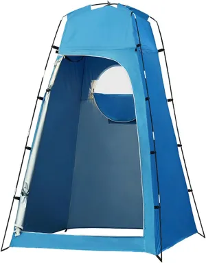Pop Up Privacy Shower Tent, Portable Outdoor Camping Bathroom Toilet Tent, Changing Dressing Room Privacy Shelters Room, Lightweight & Sturdy, Foldable for Outdoors Indoors