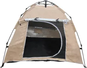 Pop up Tent Automatic 2/3 Person Camping Tent, Quick-Opening, Rainproof, Sunshine-Proof, Portable for Fishing, Hiking, Mountaineering, Hunting